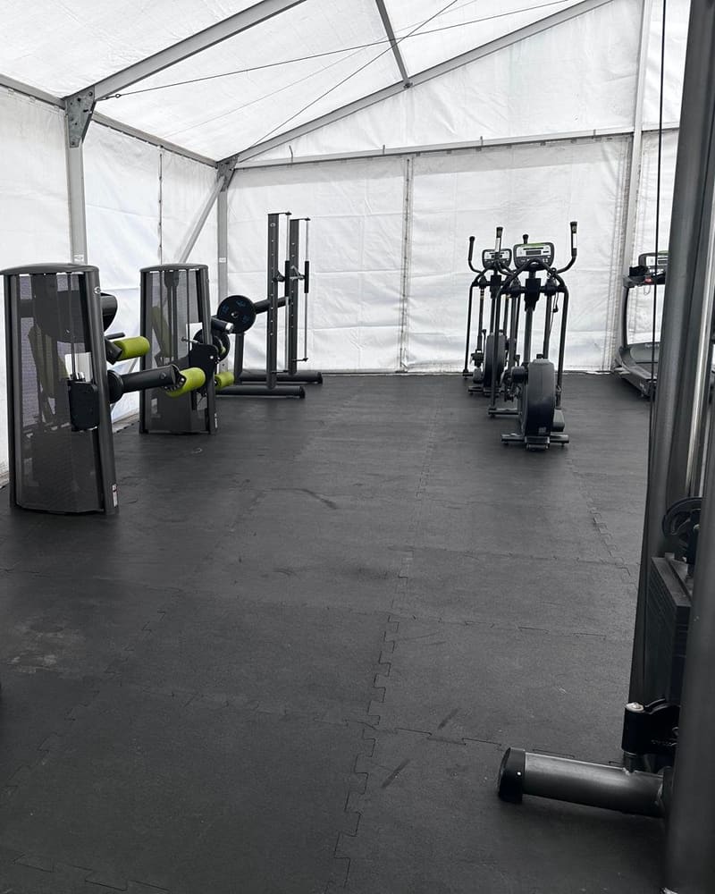Fitness zona za goste kampa Straško u Novalji